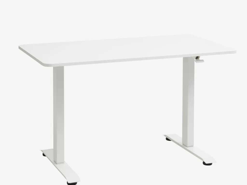 Flash Sale ASSENTOFT Biurko z regulacją wysokości 70x130 biały