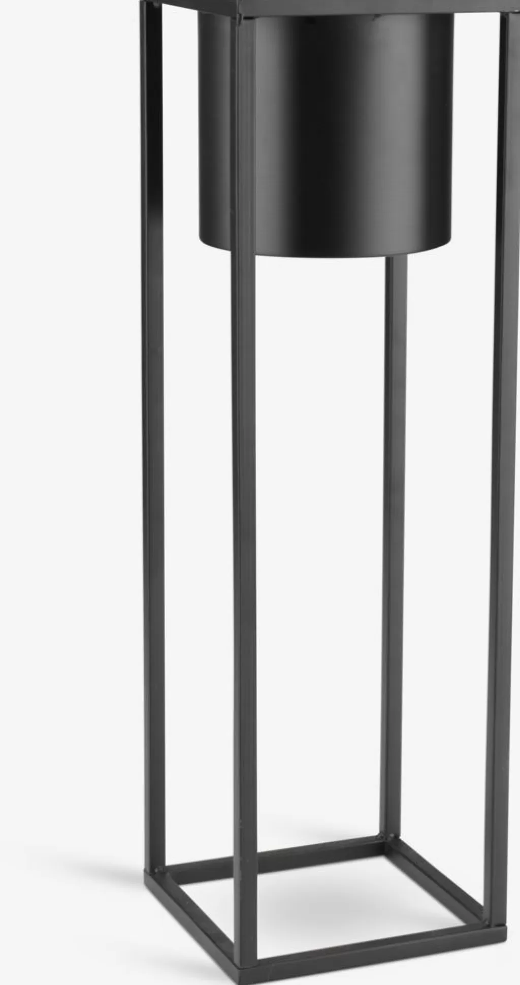 Store DETLEF Doniczka S15xD15xW50cm czarny