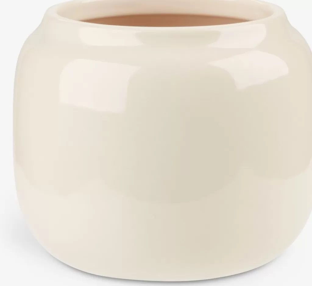 Best MARCUS Doniczka Ś16xW13cm beżowy
