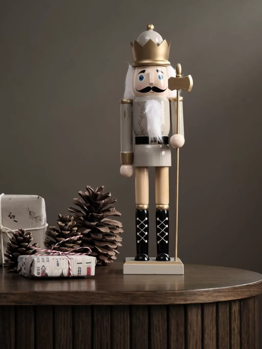 Discount JULLOV Figurka S9xD10xW38cm drewno