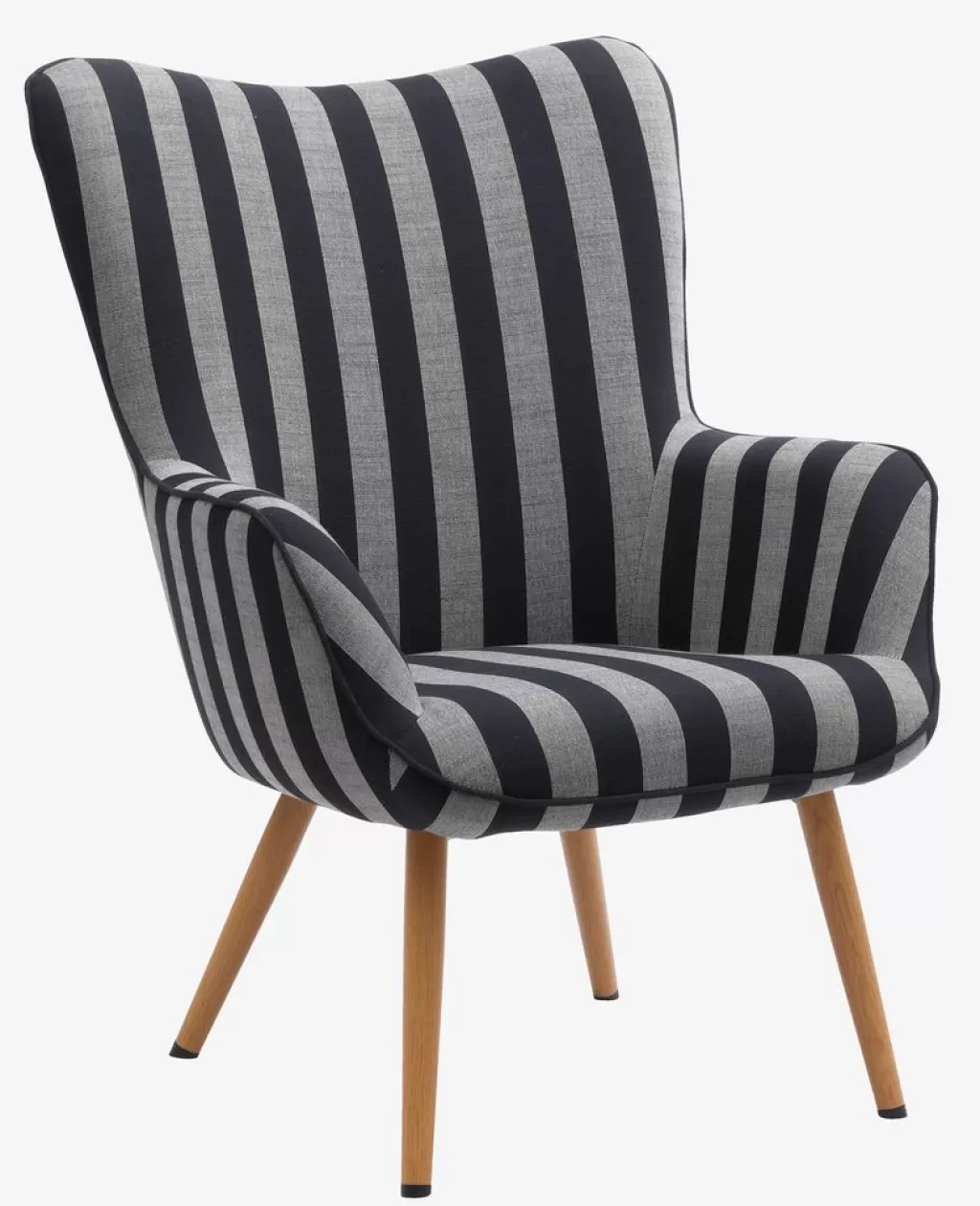 Flash Sale SIMESTED Fotel paski czarny/beżowy
