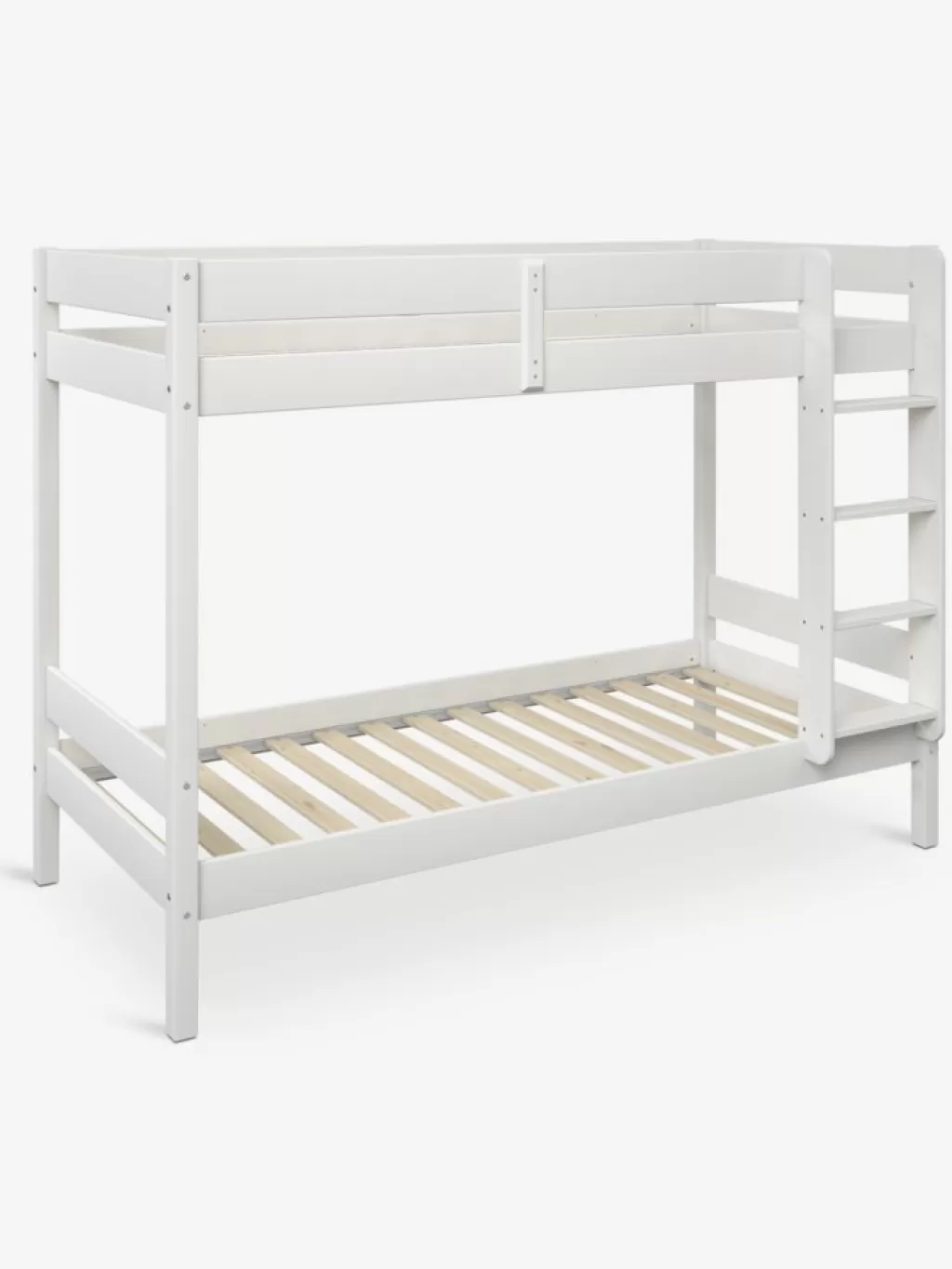 New VESTERVIG Łóżko piętrowe 2x90x200 z drabinką biały
