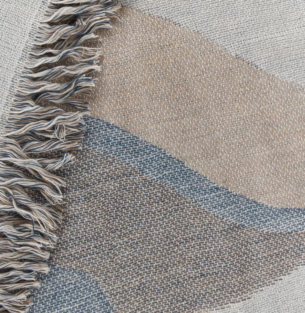 Flash Sale LOBELIA Koc 130x180 beżowy/szary