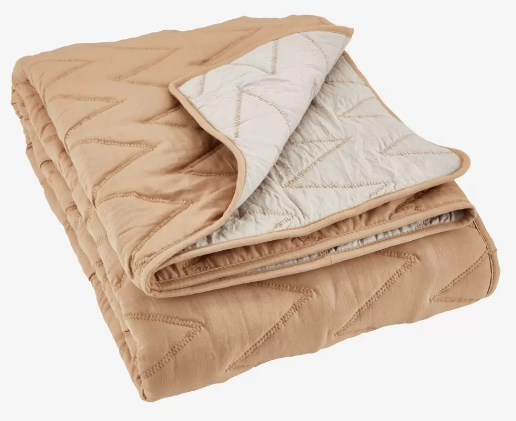 Flash Sale GULSTARR Koc pikowany 130x180 latte