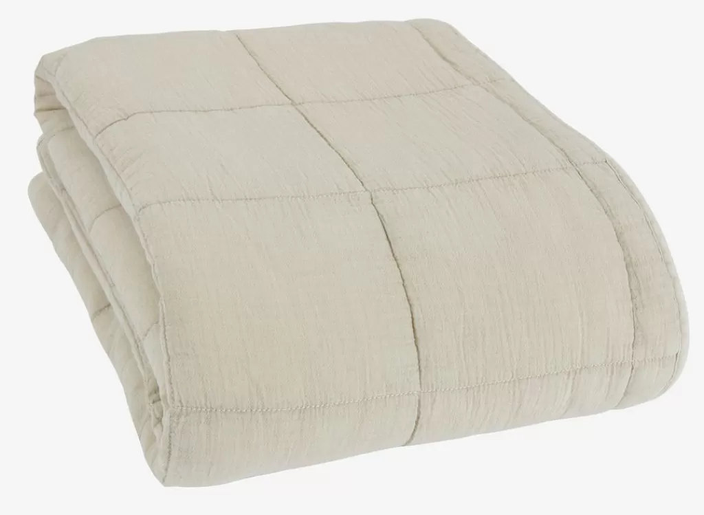 Best Sale VALMUE Koc pikowany 130x180 beżowy