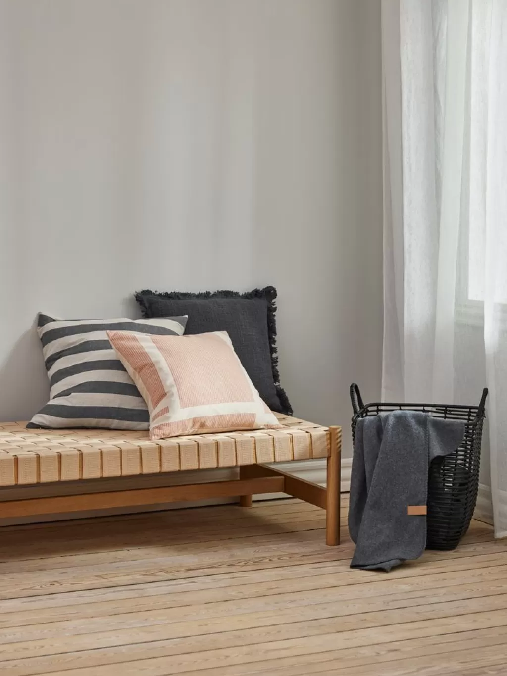 Clearance DAGLILJE Koc z polaru 130x170 ciemnoszary Ciemnoszarymelanż