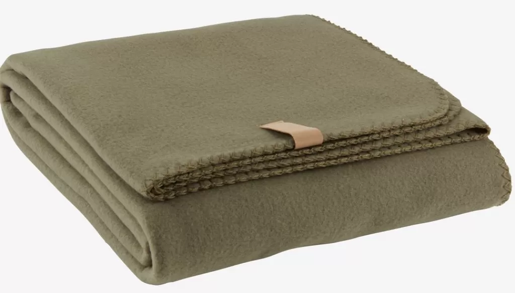 Discount DAGLILJE Koc z polaru 130x170 zielony