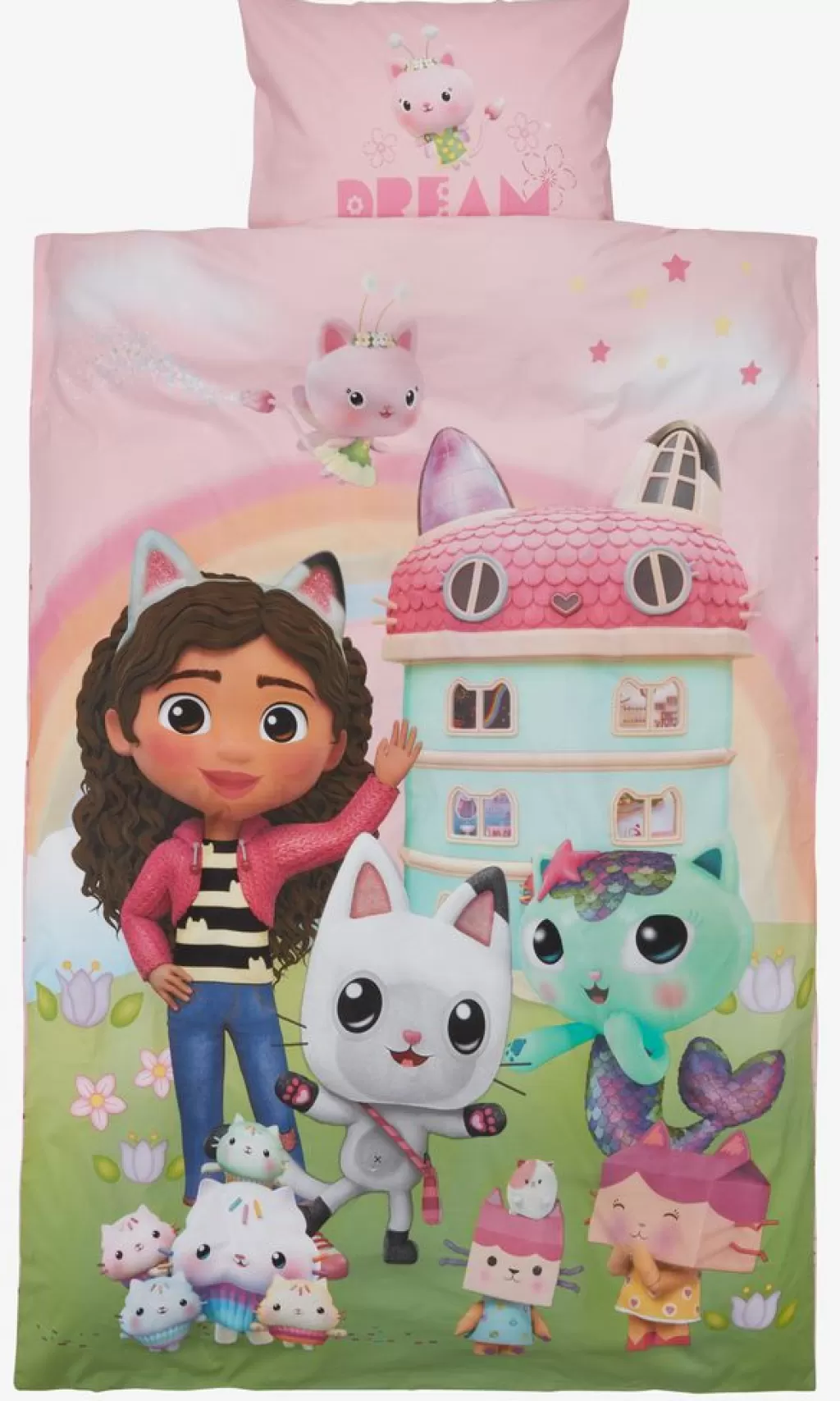 Cheap GABBY Komplet pościeli 140x200 różowy