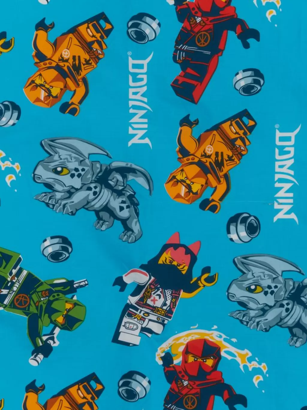 New LEGO NINJAGO Komplet pościeli 140x200 niebieski