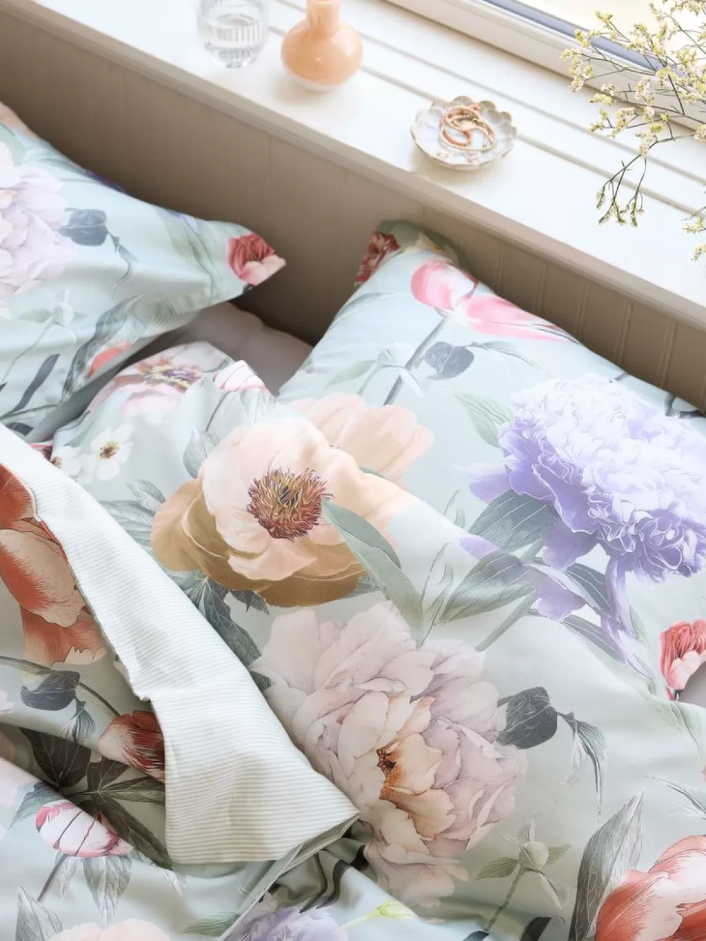 Store ERNA Komplet pościeli z satyny 140x200 różowy