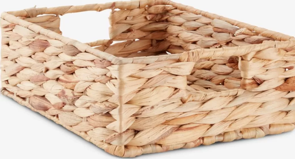 Outlet BJORN Kosz S20xD25xW9cm naturalny