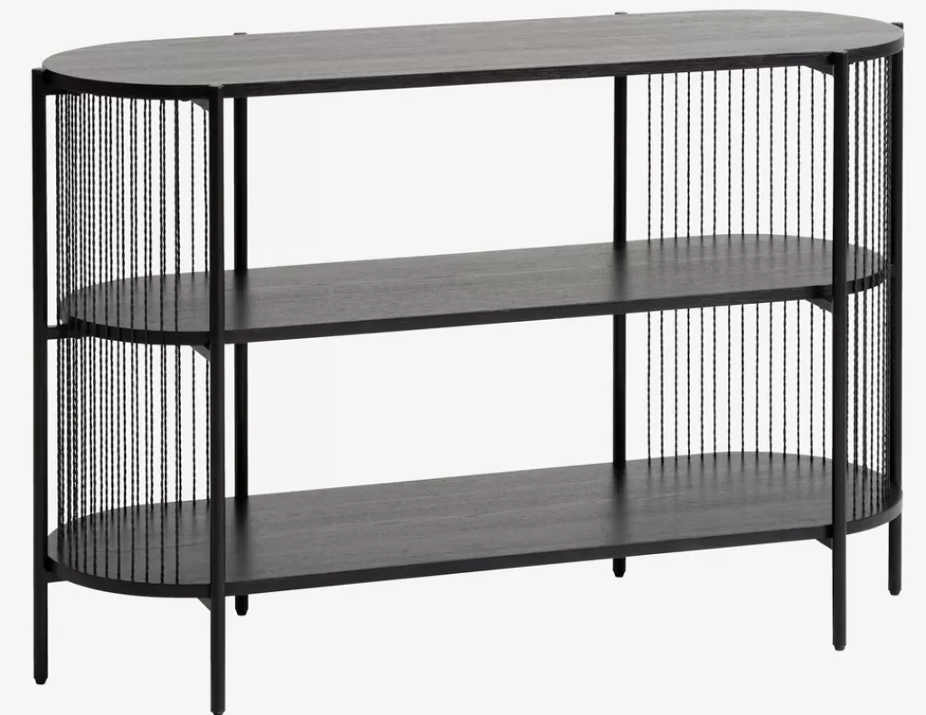 Best Sale SNESLEV Kredens 2 shelves czarny