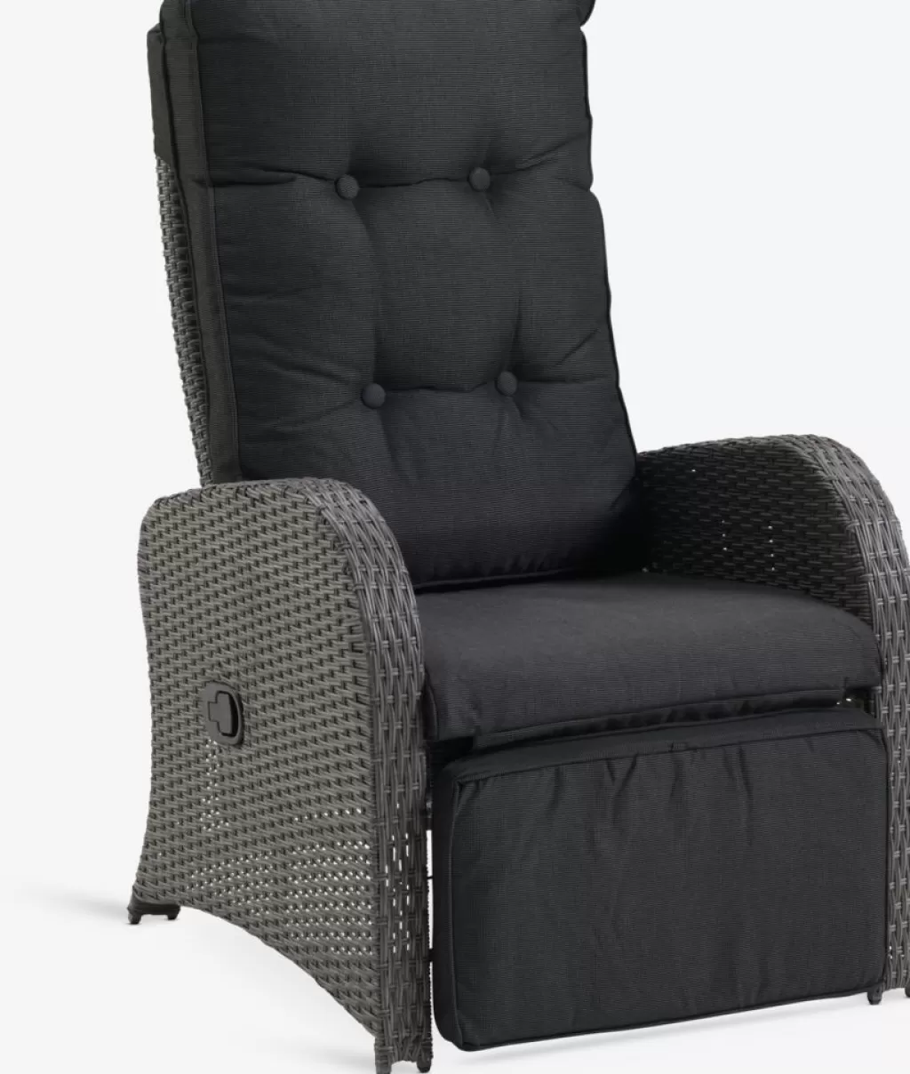 Outlet STORD Krzesło wypoczynkowe S66xW102xG78 szary