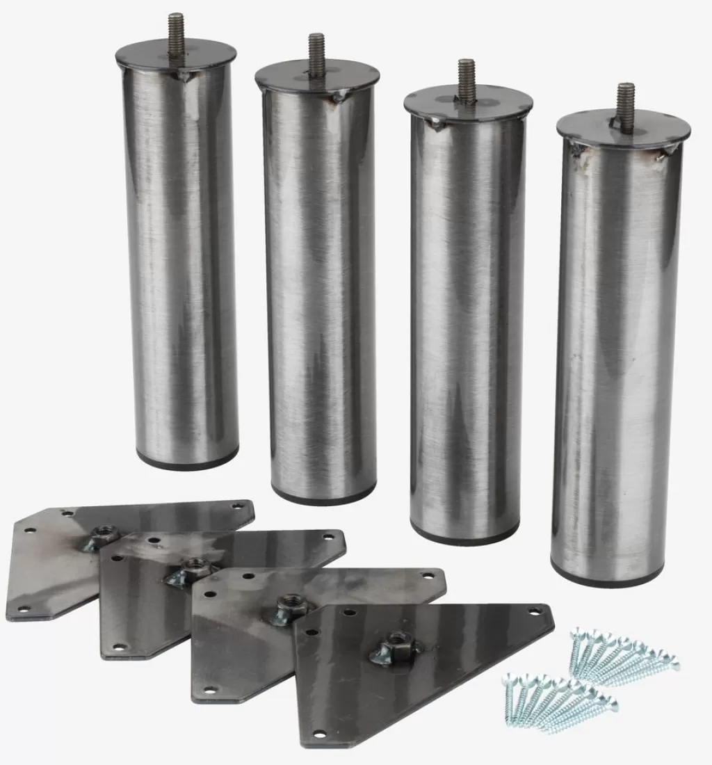Cheap BEDLEG ROUND Ø5 STEEL Nogi do materaca Ś5xW23cm stal 4 szt