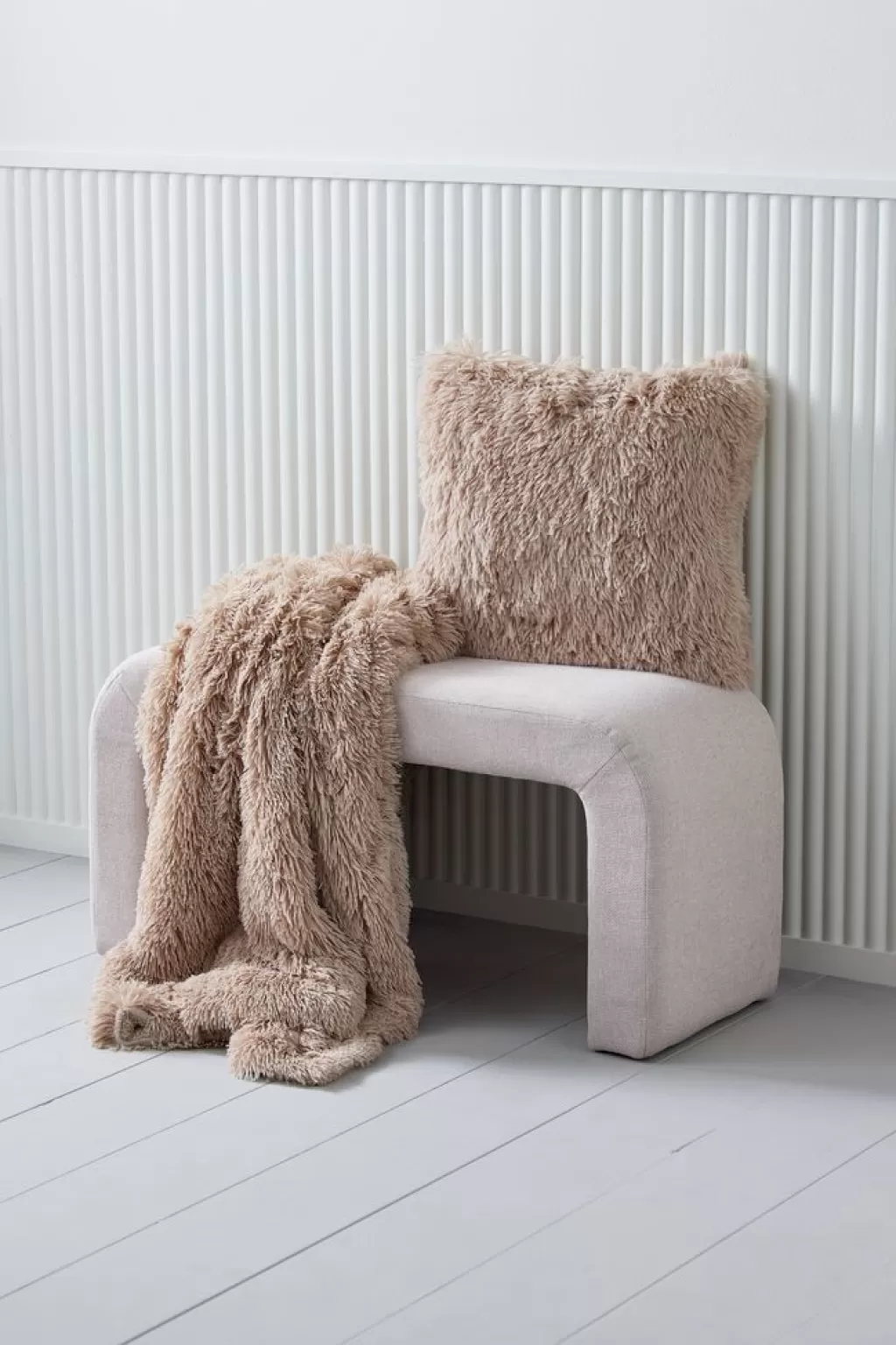 Shop MYRFIOL Poduszka ozdobna 45x45 taupe