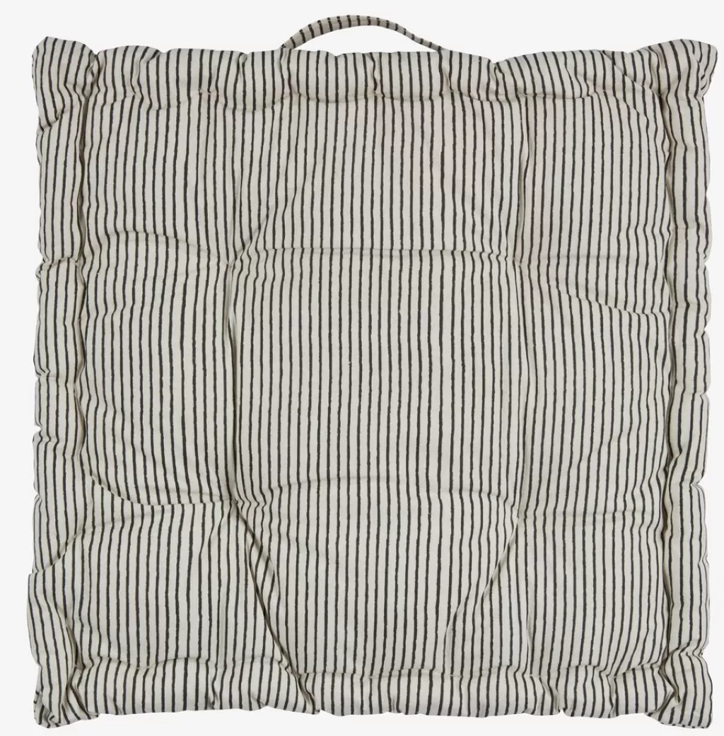 Flash Sale PIL Poduszka-siedzisko 40x40x7 beżowy/czarny