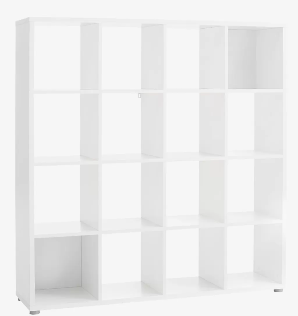 Flash Sale HALDAGER Regał 16 półek biały