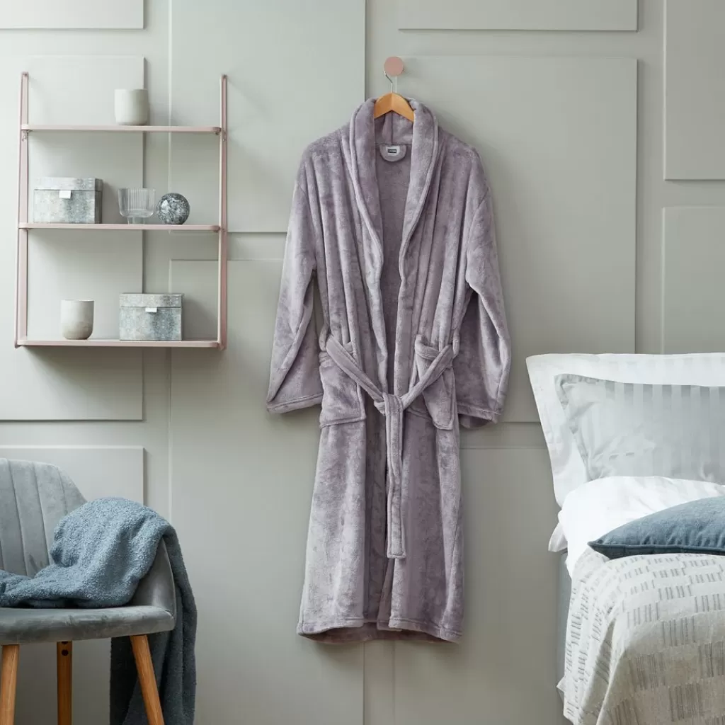 Fashion LERUM Szlafrok S/M jasnofioletowy