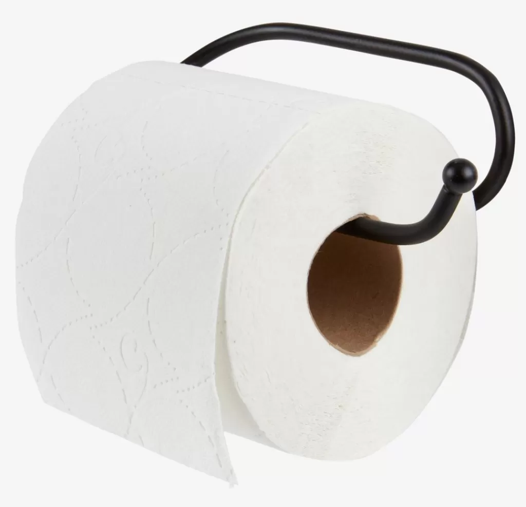 Cheap ILSBO Uchwyt na papier toaletowy metal czarny SDP