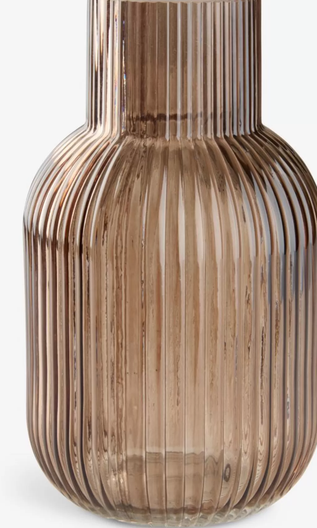 Cheap YNGVAR Wazon Ś12xW21cm brązowy