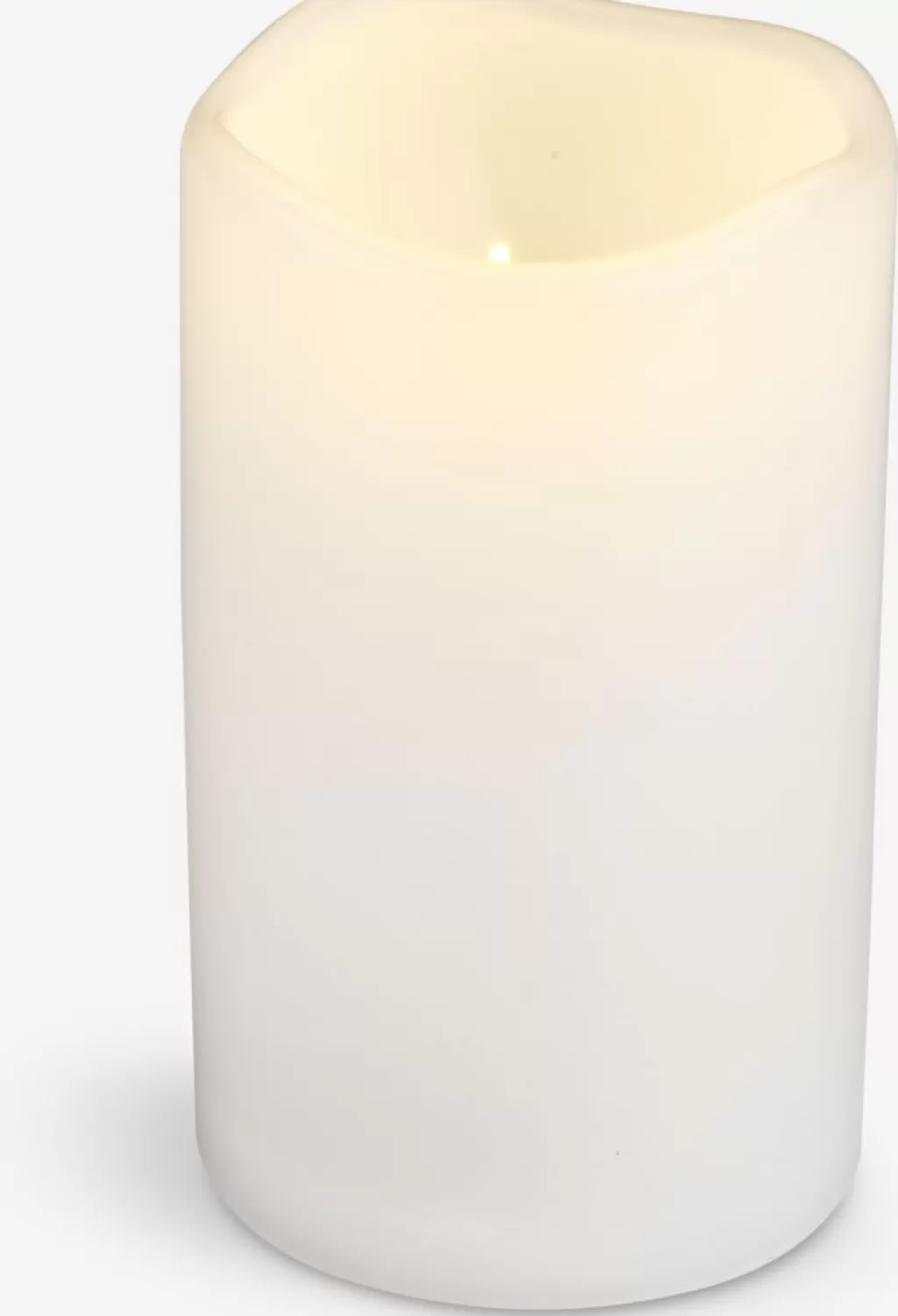 Store SOREN Świeca LED Ś8xW10cm biały