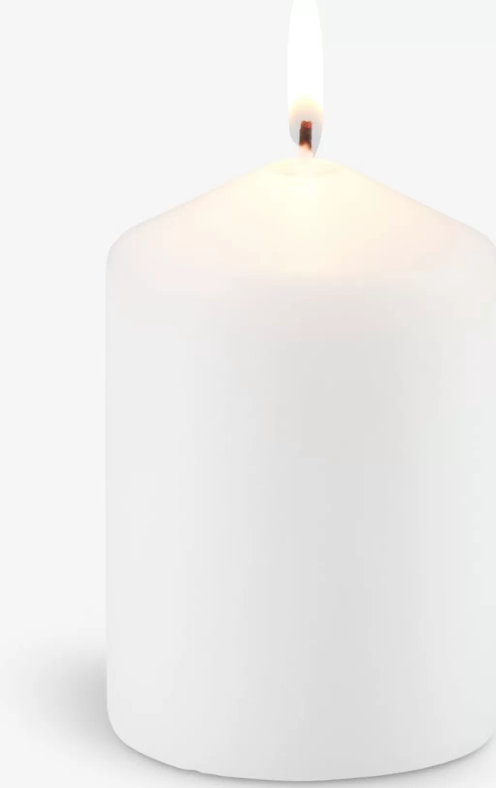 Clearance TORALF Świeca Ś7xW10cm biały