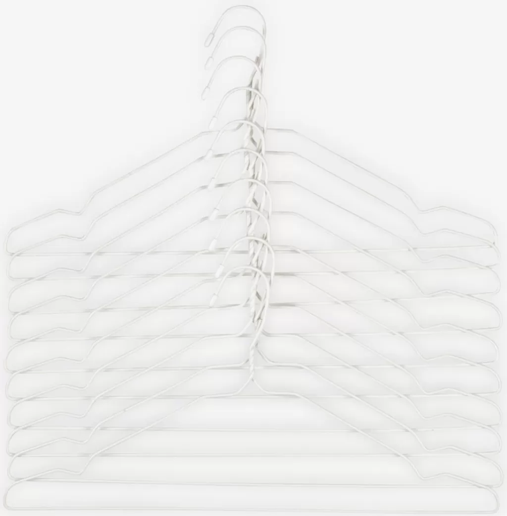 Shop TONNI Wieszaki D43cm 10szt/op biały