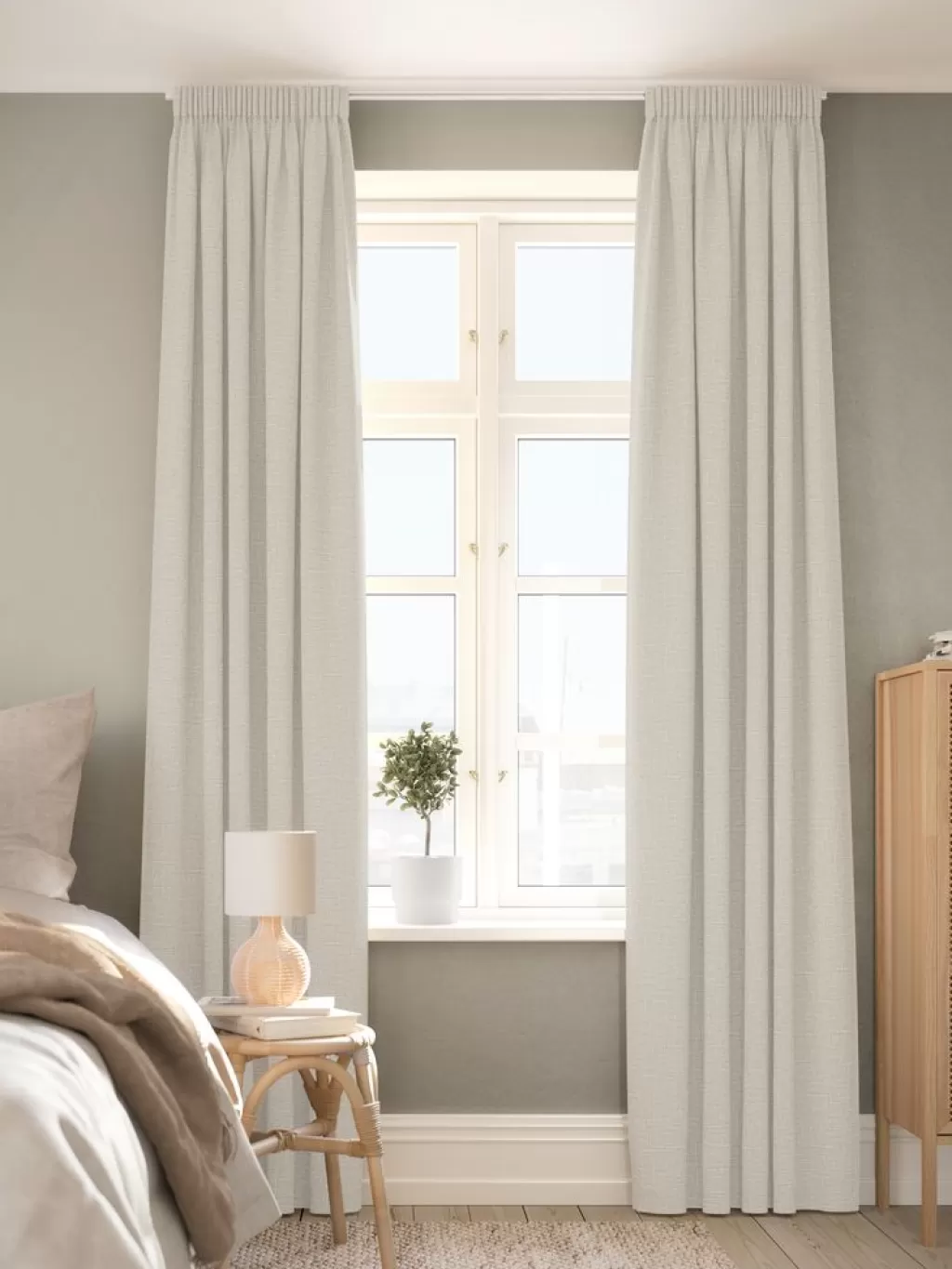 Outlet HITRA Zasłona 1x140x300 piaskowy