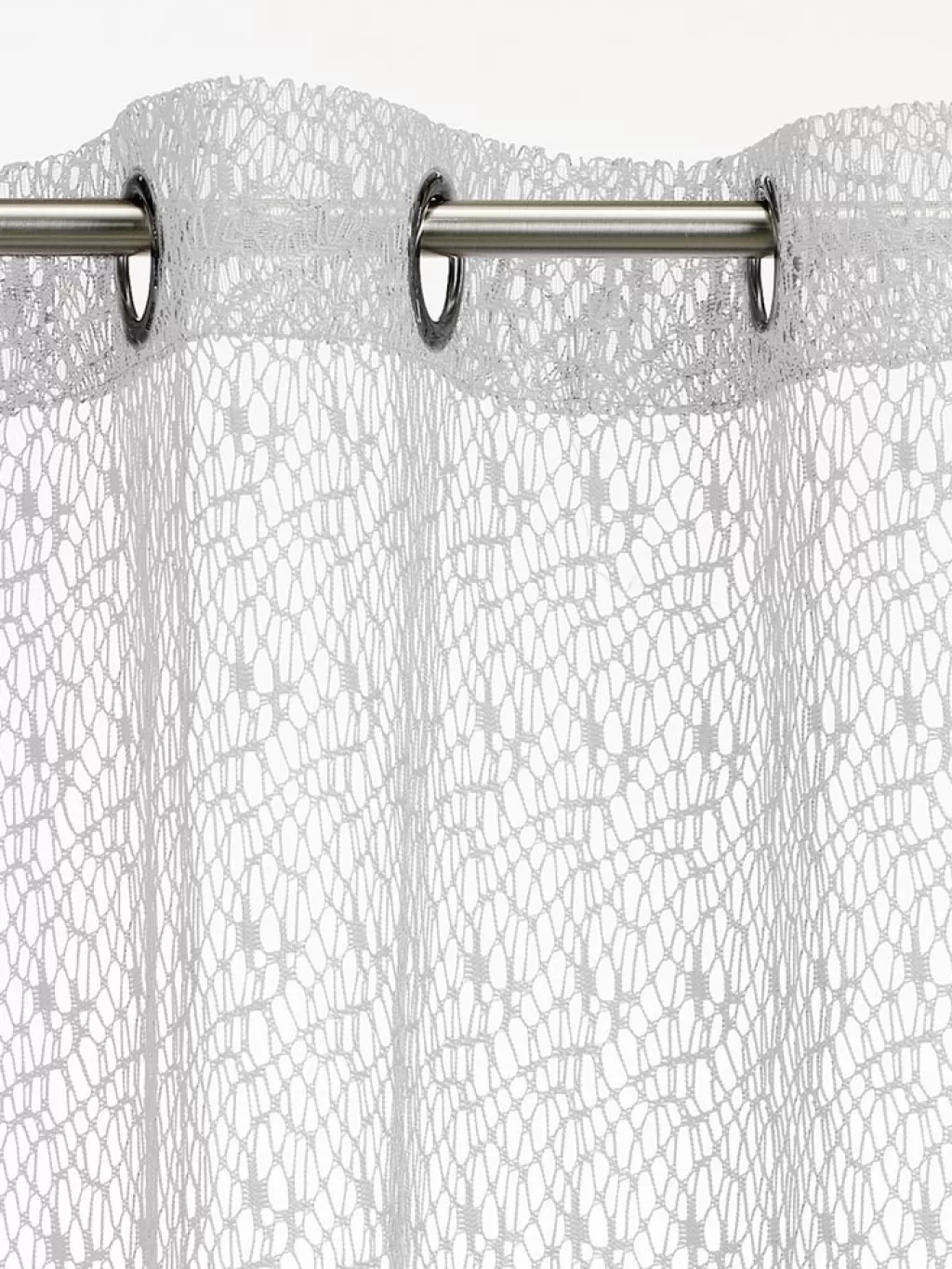 Outlet LURO Zasłona 1x140x300 pajęczyna kremowy
