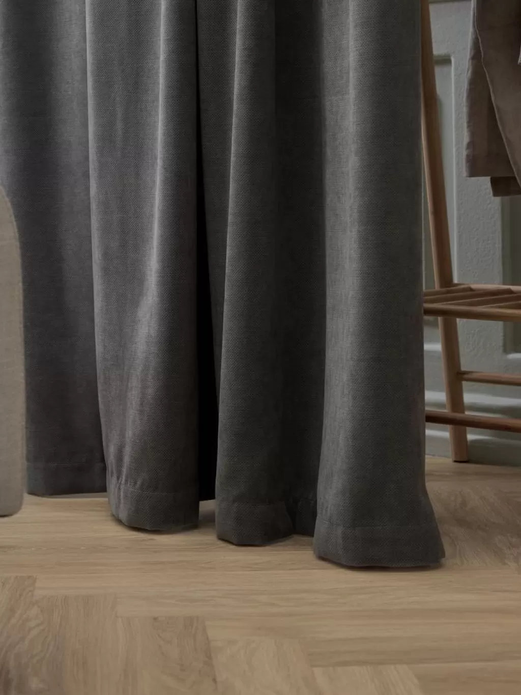 Cheap SAVALEN Zasłona 1x140x245 szenil szary