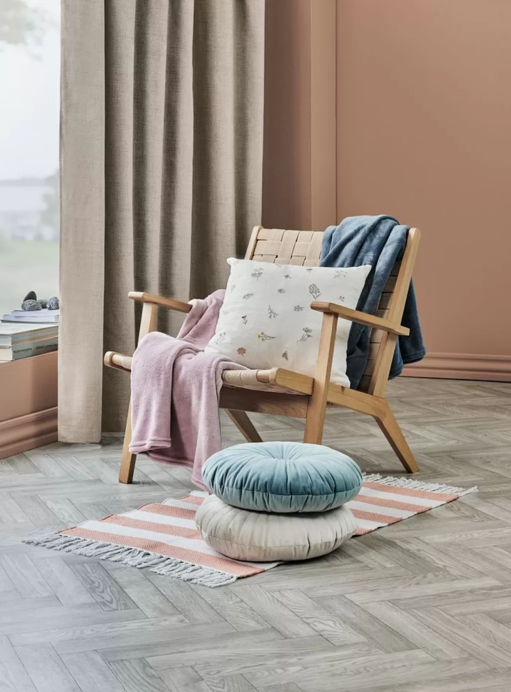 Discount ALDRA Zasłona zaciemniająca 1x140x300 piaskowy